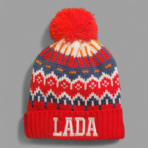 BÉLELT LADA sapka, klasszik piros